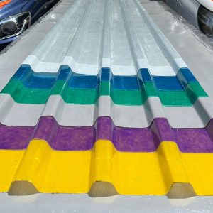 IBR Fiberglass Sheeting Colours